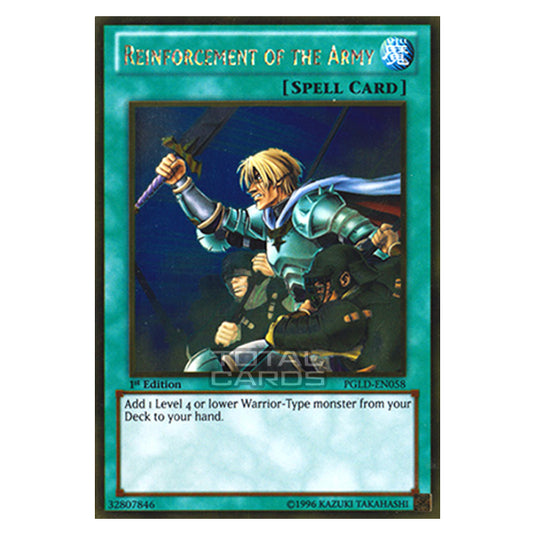 Yu-Gi-Oh! - Premium Gold - Reinforcement of the Army (Gold Rare) PGLD-EN058