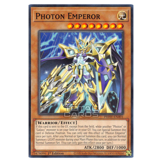 Yu-Gi-Oh! - Photon Hypernova - Photon Emperor (Common) PHHY-EN001