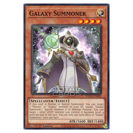 Yu-Gi-Oh! - Photon Hypernova - Galaxy Summoner (Common) PHHY-EN002