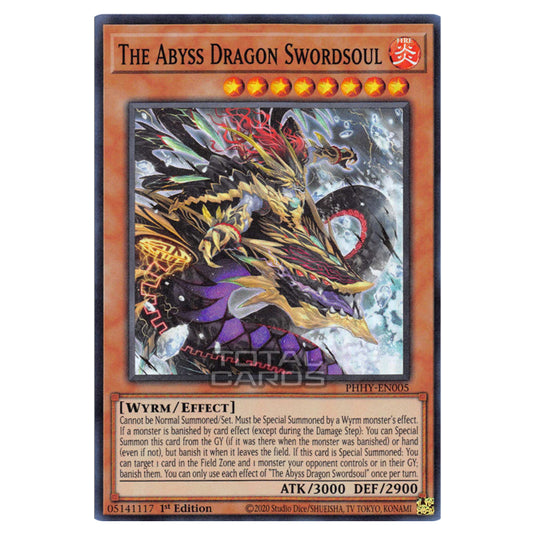 Yu-Gi-Oh! - Photon Hypernova - The Abyss Dragon Swordsoul (Super Rare) PHHY-EN005