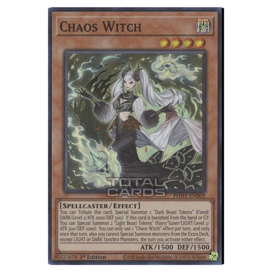 Yu-Gi-Oh! - Photon Hypernova - Chaos Witch (Super Rare) PHHY-EN009