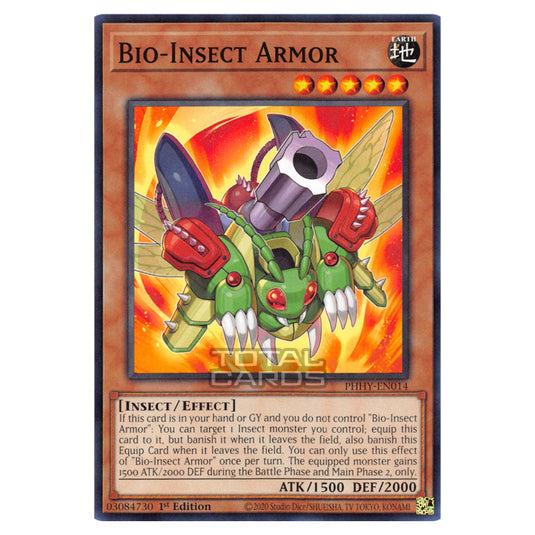 Yu-Gi-Oh! - Photon Hypernova - Bio-Insect Armor (Common) PHHY-EN014