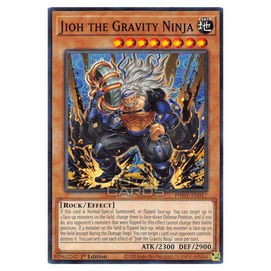 Yu-Gi-Oh! - Photon Hypernova - Jioh the Gravity Ninja (Common) PHHY-EN017