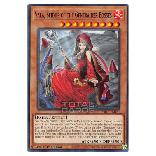 Yu-Gi-Oh! - Photon Hypernova - Vala, Seidhr of the Generaider Bosses (Common) PHHY-EN020