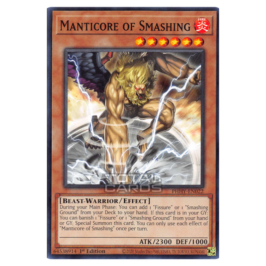 Yu-Gi-Oh! - Photon Hypernova - Manticore of Smashing (Common) PHHY-EN022