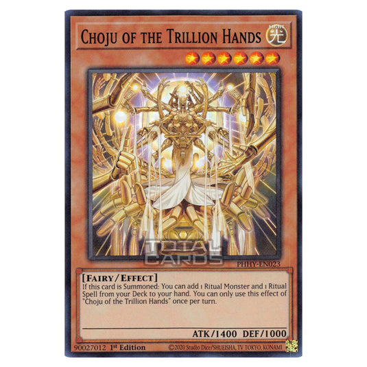 Yu-Gi-Oh! - Photon Hypernova - Choju of the Trillion Hands (Super Rare) PHHY-EN023