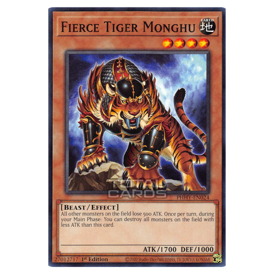 Yu-Gi-Oh! - Photon Hypernova - Fierce Tiger Monghu (Common) PHHY-EN024