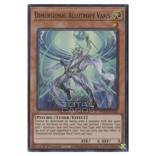 Yu-Gi-Oh! - Photon Hypernova - Dimensional Allotrope Varis (Super Rare) PHHY-EN028