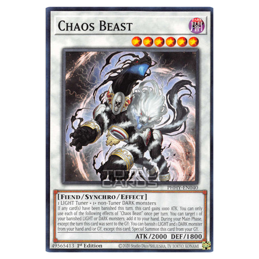 Yu-Gi-Oh! - Photon Hypernova - Chaos Beast (Common) PHHY-EN040