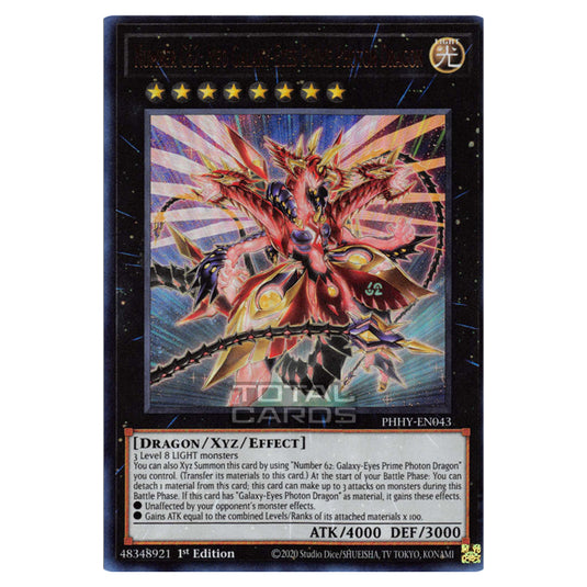 Yu-Gi-Oh! - Photon Hypernova - Number C62: Neo Galaxy-Eyes Prime Photo Yu-Gi-Oh! - Photon Hypernova - Number C62: Neo Galaxy-Eyes Prime Photo