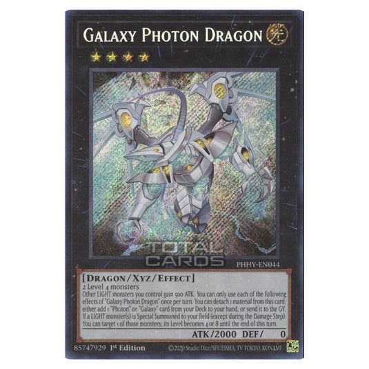 Yu-Gi-Oh! - Photon Hypernova - Galaxy Photon Dragon (Secret Rare) PHHY-EN044