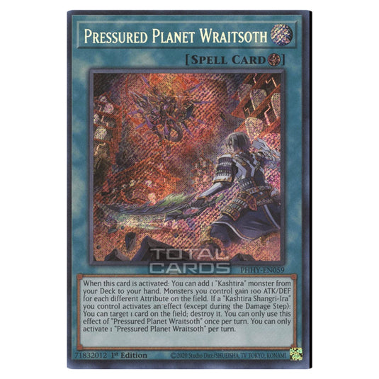 Yu-Gi-Oh! - Photon Hypernova - Pressured Planet Wraitsoth (Secret Rare) PHHY-EN059