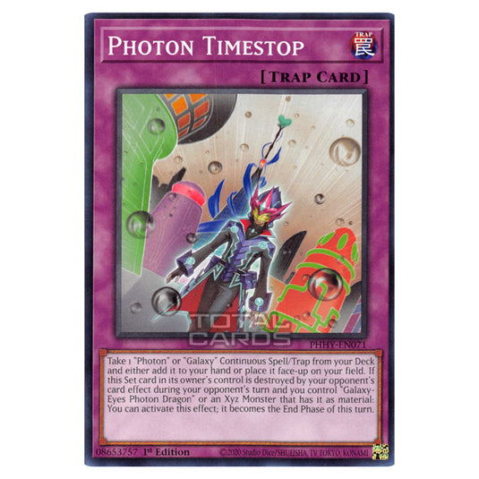 Yu-Gi-Oh! - Photon Hypernova - Photon Timestop (Common) PHHY-EN071