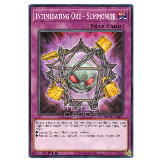 Yu-Gi-Oh! - Photon Hypernova - Intimidating Ore - Summonite (Common) PHHY-EN080