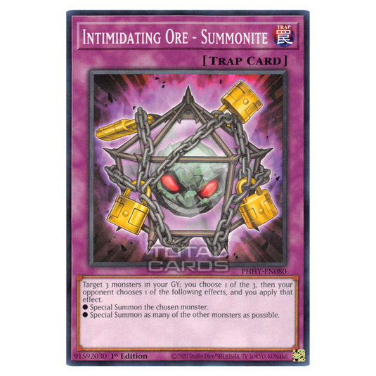Yu-Gi-Oh! - Photon Hypernova - Intimidating Ore - Summonite (Common) P Yu-Gi-Oh! - Photon Hypernova - Intimidating Ore - Summonite (Common) P