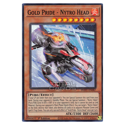 Yu-Gi-Oh! - Photon Hypernova - Gold Pride - Nytro Head (Super Rare) PHHY-EN087