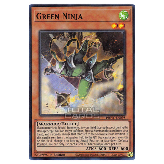 Yu-Gi-Oh! - Photon Hypernova - Green Ninja (Super Rare) PHHY-EN098