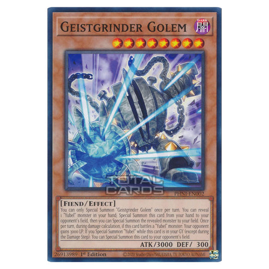 Yu-Gi-Oh! - Phantom Nightmare - Geistgrinder Golem (Common) PHNI-EN002