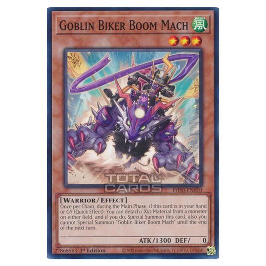 Yu-Gi-Oh! - Phantom Nightmare - Goblin Biker Boom Mach (Common) PHNI-EN010