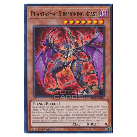 Yu-Gi-Oh! - Phantom Nightmare - Phantasmal Summoning Beast (Common) PHNI-EN014