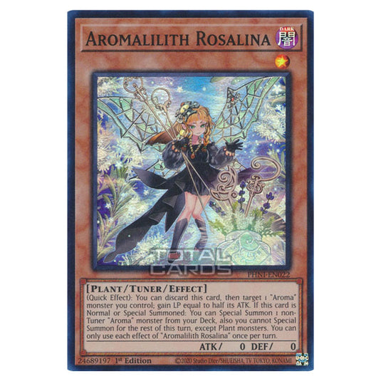 Yu-Gi-Oh! - Phantom Nightmare - Aromalilith Rosalina (Super Rare) PHNI-EN022