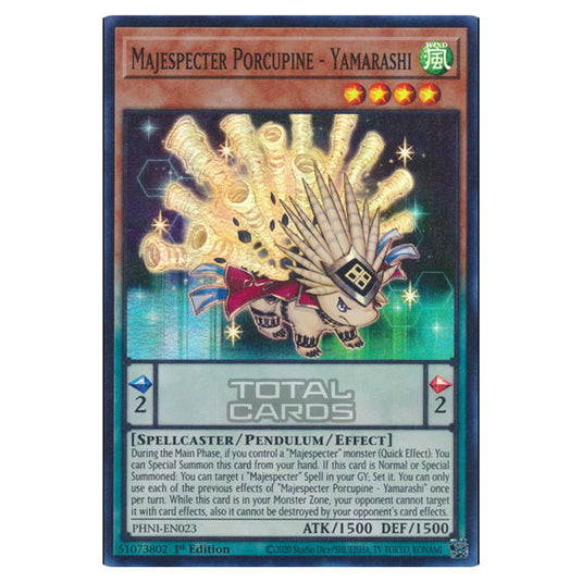 Yu-Gi-Oh! - Phantom Nightmare - Majespecter Porcupine - Yamarashi (Super Rare) PHNI-EN023