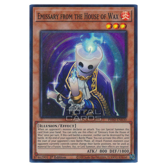 Yu-Gi-Oh! - Phantom Nightmare - Emissary from the House of Wax (Super Rare) PHNI-EN030