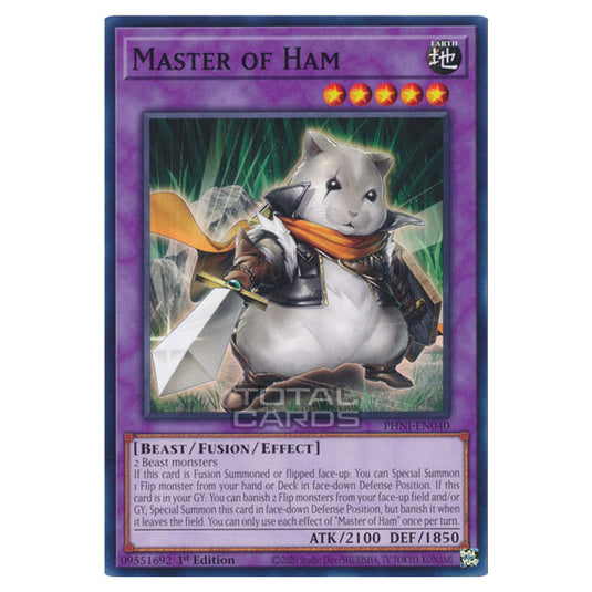 Yu-Gi-Oh! - Phantom Nightmare - Master of Ham (Common) PHNI-EN040