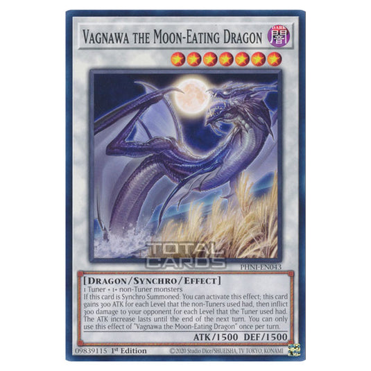 Yu-Gi-Oh! - Phantom Nightmare - Vagnawa the Moon-Eating Dragon (Common) PHNI-EN043