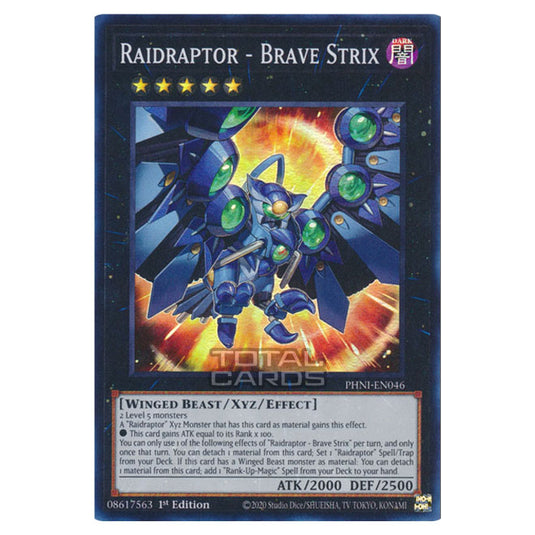 Yu-Gi-Oh! - Phantom Nightmare - Raidraptor - Brave Strix (Super Rare) PHNI-EN046