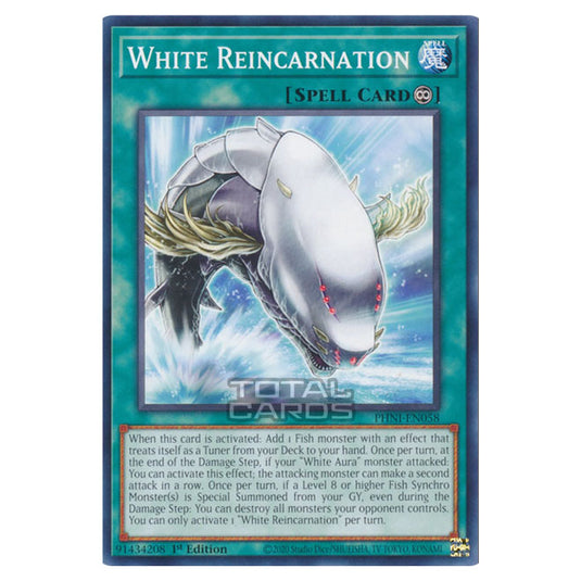 Yu-Gi-Oh! - Phantom Nightmare - White Reincarnation (Common) PHNI-EN058