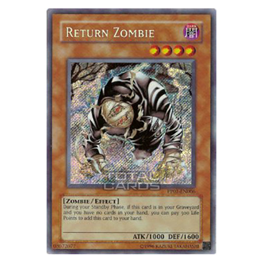 Yu-Gi-Oh! - Premium Pack 1 - Return Zombie (Secret Rare) PP01-EN006 Yu-Gi-Oh! - Premium Pack 1 - Return Zombie (Secret Rare) PP01-EN006