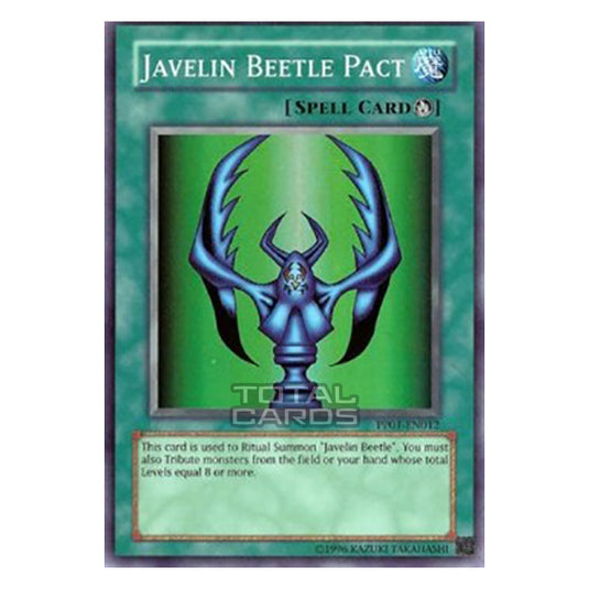 Yu-Gi-Oh! - Premium Pack 1 - Javelin Beetle Pact (Super Rare) PP01-EN012