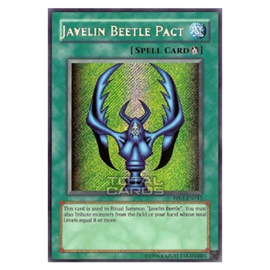 Yu-Gi-Oh! - Premium Pack 1 - Javelin Beetle Pact (Secret Rare) PP01-EN012a