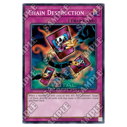 Yu-Gi-Oh! - Pharaohs Servant - 25th Anniversary Reprint  - Chain Destruction (Ultra Rare) PSV-25-EN006