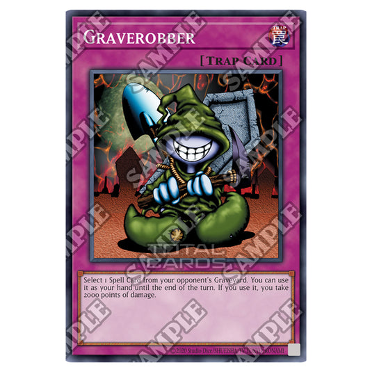 Yu-Gi-Oh! - Pharaohs Servant - 25th Anniversary Reprint - Graverobber Yu-Gi-Oh! - Pharaohs Servant - 25th Anniversary Reprint - Graverobber