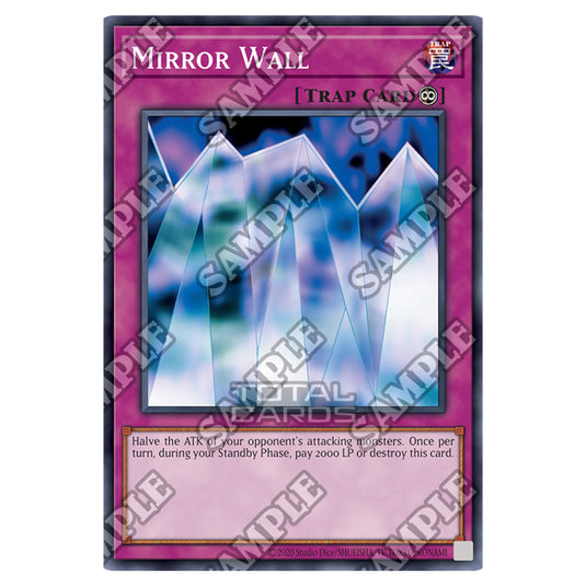 Yu-Gi-Oh! - Pharaohs Servant - 25th Anniversary Reprint - Mirror Wall (Super Rare) PSV-25-EN016 Yu-Gi-Oh! - Pharaohs Servant - 25th Anniversary Reprint - Mirror Wall (Super Rare) PSV-25-EN016