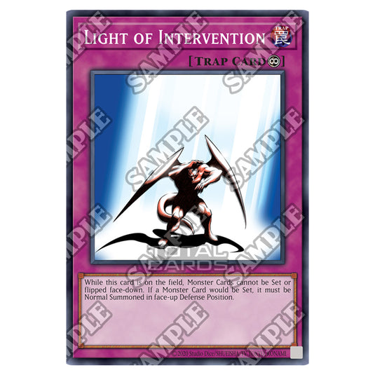 Yu-Gi-Oh! - Pharaohs Servant - 25th Anniversary Reprint  - Light of Intervention (Common) PSV-25-EN031