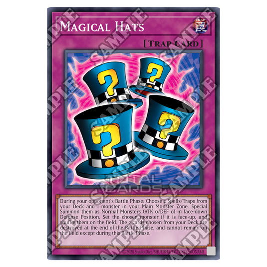 Yu-Gi-Oh! - Pharaohs Servant - 25th Anniversary Reprint  - Magical Hats (Super Rare) PSV-25-EN033