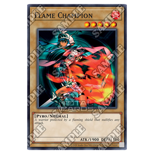 Yu-Gi-Oh! - Pharaohs Servant - 25th Anniversary Reprint  - Flame Champion (Common) PSV-25-EN041