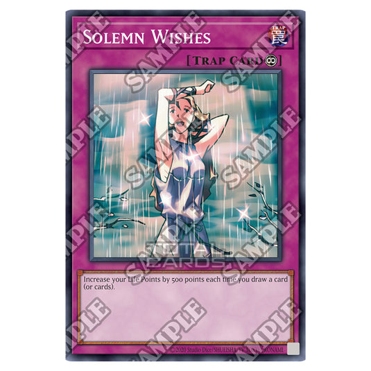 Yu-Gi-Oh! - Pharaohs Servant - 25th Anniversary Reprint  - Solemn Wishes (Common) PSV-25-EN055