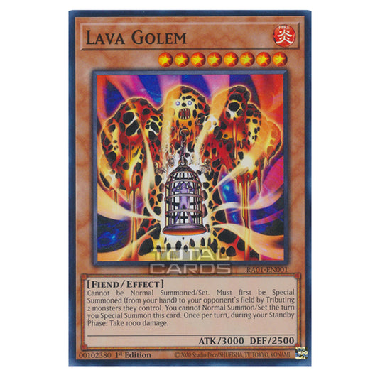 Yu-Gi-Oh! - 25th Anniversary Rarity Collection - Lava Golem RA01-EN001