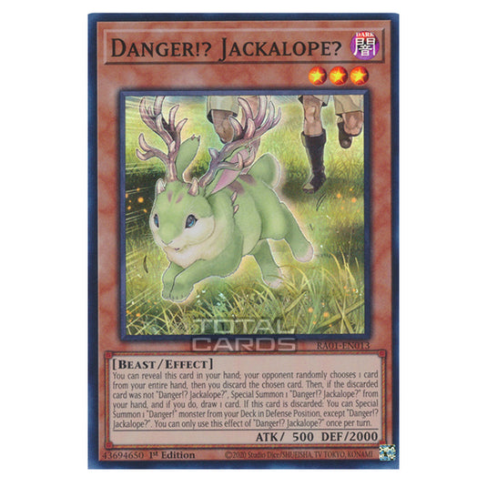 Yu-Gi-Oh! - 25th Anniversary Rarity Collection - Danger!? Jackalope? RA01-EN013