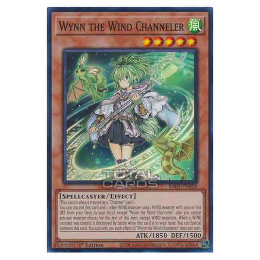 Yu-Gi-Oh! - 25th Anniversary Rarity Collection - Wynn the Wind Channeler RA01-EN018