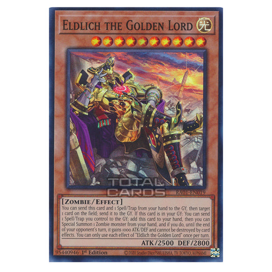 Yu-Gi-Oh! - 25th Anniversary Rarity Collection - Eldlich the Golden Lord (alternate art) RA01-EN019A