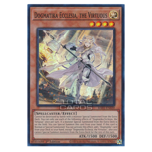 Yu-Gi-Oh! - 25th Anniversary Rarity Collection - Dogmatika Ecclesia, the Virtuous RA01-EN020