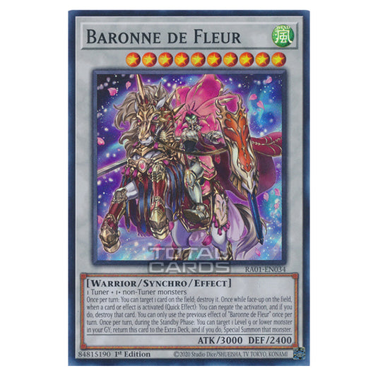 Yu-Gi-Oh! - 25th Anniversary Rarity Collection - Baronne de Fleur (Super Rare) RA01-EN034-SR