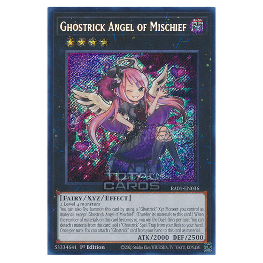 Yu-Gi-Oh! - 25th Anniversary Rarity Collection - Ghostrick Angel of Mischief RA01-EN036