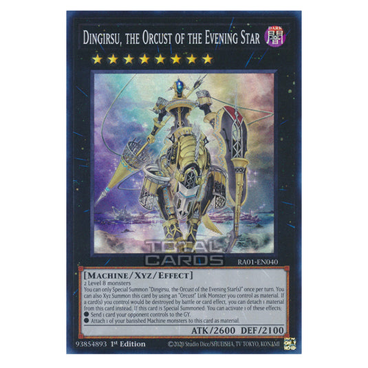 Yu-Gi-Oh! - 25th Anniversary Rarity Collection - Dingirsu, the Orcust of the Evening Star (Super Rare) RA01-EN040-SR