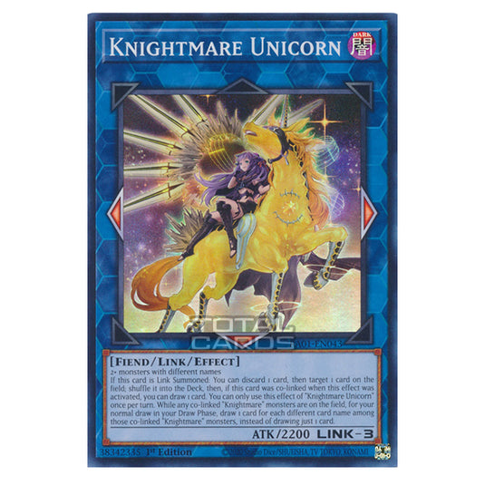 Yu-Gi-Oh! - 25th Anniversary Rarity Collection - Knightmare Unicorn (alternate art) RA01-EN043A